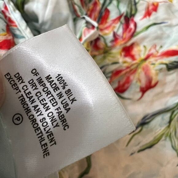 ALA Von Auersperg Floral Silk Jumpsuit Size XS Small - Picture 12 of 14